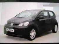 Used VW up! move up! 60 HP (44 kW) 2017 Black Hatchback
