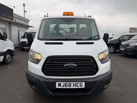 Begagnad Ford Transit 130 HK (95 kW) 2018 Vit Cab