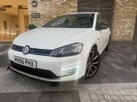 Used VW Golf VII GTE 204 HP (150 kW) 2016 White Hatchback