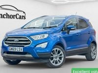 Usado Ford Ecosport Titanium 125 HP (91 kW) 2019 Azul SUV