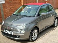 Used Fiat 500C Lounge 69 HP (50 kW) 2013 Grey Cabriolet