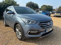 Used Hyundai Santa Fe Premium SE 200 HP (147 kW) 2017 Blue SUV