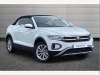New VW T-Roc Cabriolet Style 150 HP (110 kW) 2026 White Cabriolet