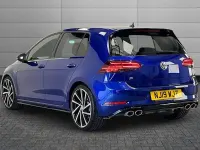 Used VW Golf VII R 300 HP (220 kW) 2019 Lapiz blue Hatchback