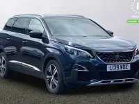 Used Peugeot 5008 GT-line 131 HP (96 kW) 2019 Blue SUV