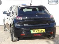 Second-hand Peugeot e-208 Premium 100 kW (136 CP) 2022 Negru Hatchback