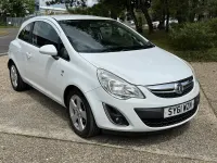 Used Vauxhall Corsa 2011 White Hatchback
