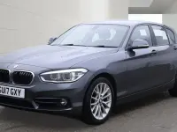 Used BMW 120 Sport Line 190 HP (139 kW) 2017 Grey Hatchback