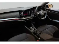 Used Skoda Octavia vRS 180 HP (132 kW) 2023 Moon white metallic Hatchback