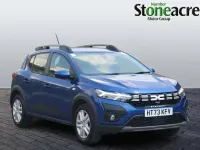 Used Dacia Sandero Expression 100 HP (73 kW) 2023 Blue Hatchback