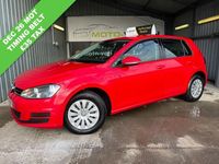 Used VW Golf VII S 85 HP (62 kW) 2015 Red Hatchback