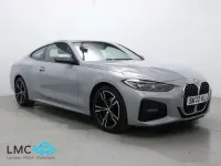 Begagnad BMW 420 M Sport 2022 Grå Sportkupé
