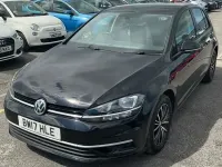 Used VW Golf VII SE 115 HP (84 kW) 2017 Black Hatchback