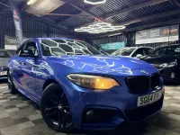 Used BMW 218 M Sport 2014 Blue Coupe