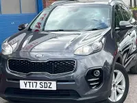 Used Kia Sportage 116 HP (85 kW) 2017 Silver SUV