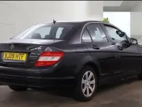 Used Mercedes C220 SE 170 HP (125 kW) 2009 Black Sedan