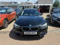 Used BMW 118 Sport Line 136 HP (100 kW) 2018 Black Hatchback