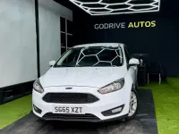 Used Ford Focus Zetec 125 HP (91 kW) 2015 White Hatchback