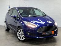 Used Ford Fiesta Titanium 2017 Blue Hatchback