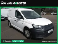 Used VW Caddy 102 HP (75 kW) 2022 White MPV
