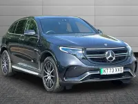 Usado Mercedes EQC400 AMG line 300 kW (408 HP) 2023 Cinzento SUV