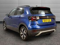 Used VW T-Cross Black Edition 110 HP (80 kW) 2021 Blue SUV