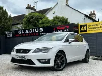 Używany Seat Leon FR 150 KM (110 kW) 2016 Biały Hatchback