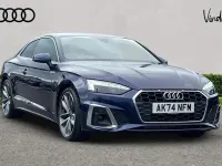 Used Audi A5 S-Line 200 HP (147 kW) 2025 Blue Coupe