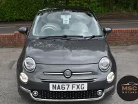 Used Fiat 500 Lounge 69 HP (50 kW) 2017 Grey Hatchback