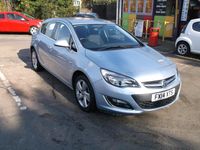 Used Vauxhall Astra SRi 2014 Silver Hatchback