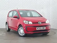 Used VW up! move up! 60 HP (44 kW) 2019 Red Hatchback