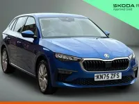 Used Skoda Scala SE L 115 HP (84 kW) 2025 Race blue metallic Hatchback