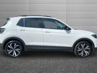 Used VW T-Cross Black Edition 110 HP (80 kW) 2022 White SUV