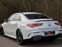Used Mercedes CLA200 AMG line 163 HP (119 kW) 2021 White Coupe