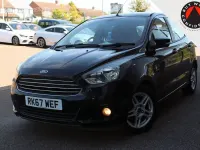 Used Ford Ka Plus Zetec 70 HP (51 kW) 2017 Black Hatchback