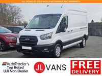Used Ford Transit Trend 130 HP (95 kW) 2023 White Van