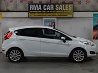 Used Ford Fiesta Titanium 2015 White Hatchback