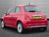 Used Fiat 500 Lounge 69 HP (50 kW) 2017 Red Hatchback