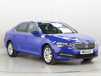 Used Skoda Superb SE Technology 150 HP (110 kW) 2021 Blue Hatchback