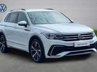 Used VW Tiguan R-line 150 HP (110 kW) 2022 White SUV