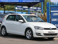 Used VW Golf VII Match 125 HP (91 kW) 2015 White Hatchback