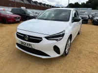 Used Vauxhall Corsa 2021 White Hatchback