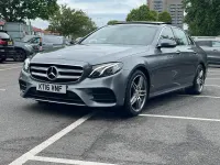 Used Mercedes E220 AMG Line Premium 2016 Grey Sedan