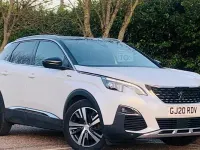 Used Peugeot 3008 GT-line 131 HP (96 kW) 2020 White SUV