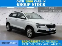 Used Skoda Karoq SE Technology 115 HP (84 kW) 2019 White SUV