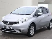 Used Nissan Note Acenta Premium 98 HP (72 kW) 2015 Silver Hatchback