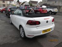 Used VW Golf Cabriolet SE 2011 White Cabriolet