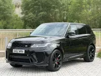 Used Land Rover Range Rover Sport SVR 575 HP (422 kW) 2022 Black SUV