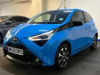 Used Toyota Aygo Trend 72 HP (52 kW) 2020 Blue Hatchback
