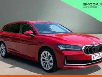 Used Skoda Superb SE L 150 HP (110 kW) 2025 Red Estate